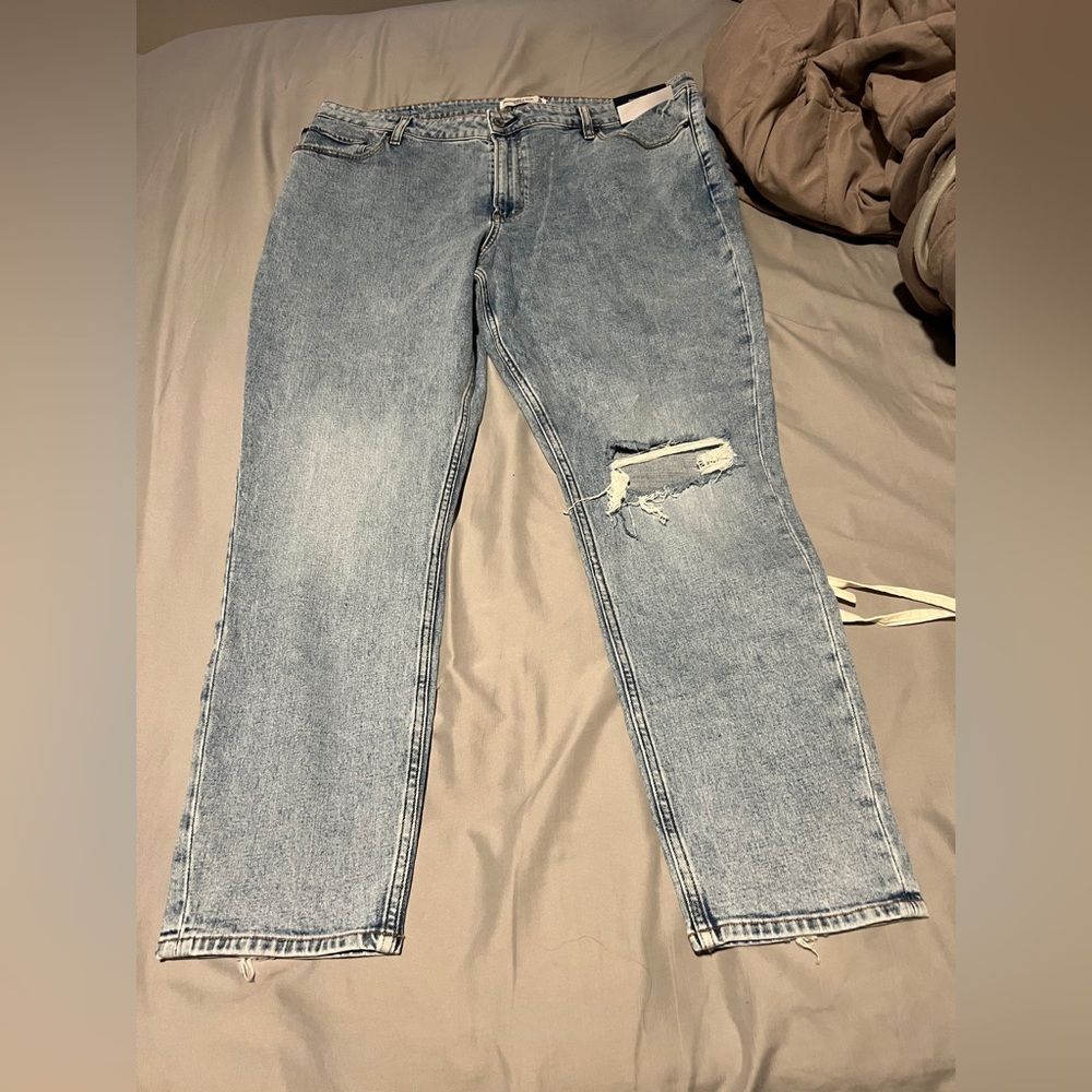 NWT Abercrombie and fitch curve love the skinny high rise‎ jeans 34